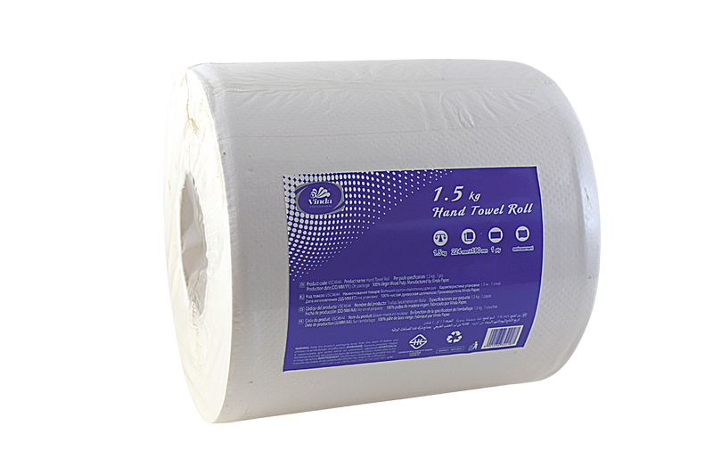 Vinda AFH 1.5kg 1ply Jumbo Hand Towel VSC4644 - Deczo